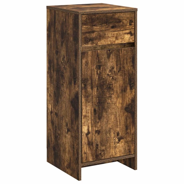 Badezimmerschrank Geräucherte Eiche 35 X 36,5 X 85 Cm Vidaxl