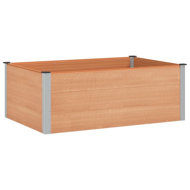 Hochbeet Braun 150 X 100 X 54 Cm Vidaxl