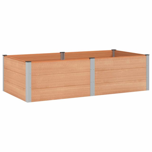 Hochbeet Braun 200 X 100 X 54 Cm Vidaxl