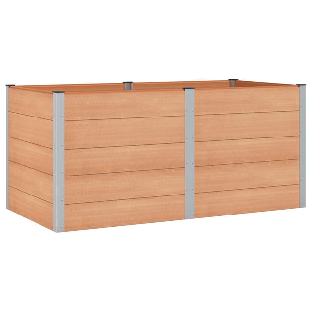 Hochbeet Braun 200 X 100 X 91 Cm Vidaxl