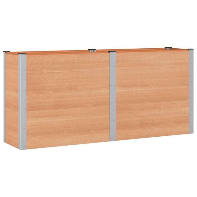 Hochbeet Braun 200 X 50 X 91 Cm Vidaxl
