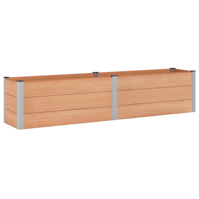 Hochbeet Braun 250 X 50 X 54 Cm Vidaxl