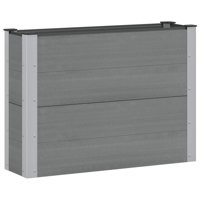 Hochbeet Grau 100 X 30 X 72 Cm Vidaxl