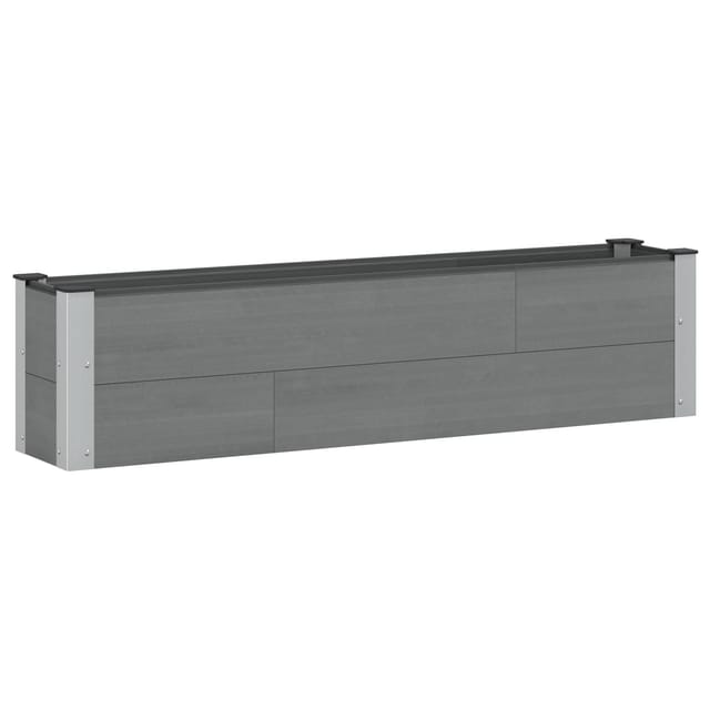 Hochbeet Grau 150 X 30 X 36 Cm Vidaxl
