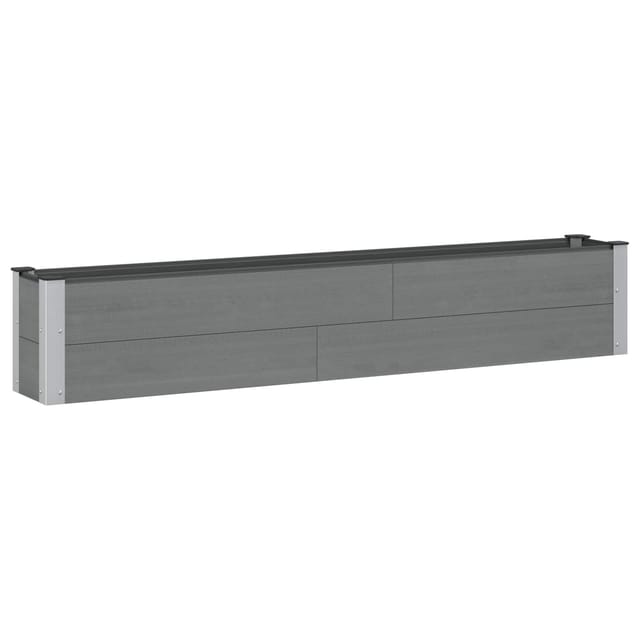 Hochbeet Grau 200 X 30 X 36 Cm Vidaxl