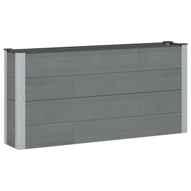 Hochbeet Grau 150 X 30 X 72 Cm Vidaxl