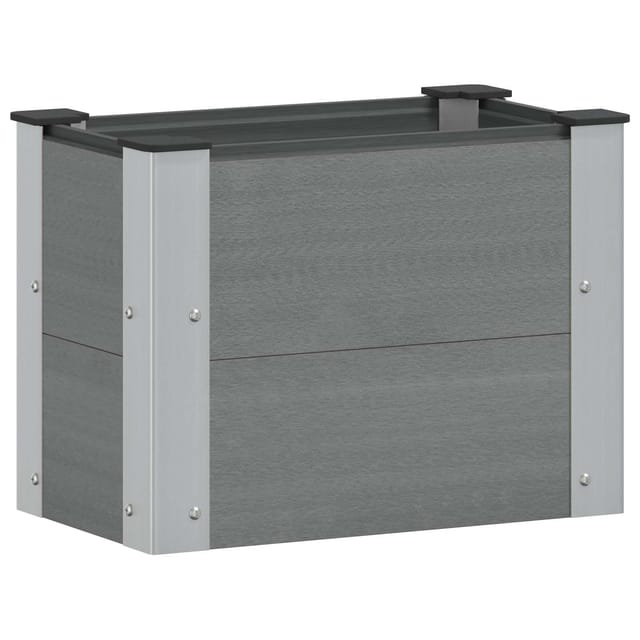 Hochbeet Grau 50 X 30 X 36 Cm Vidaxl