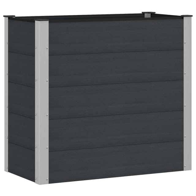 Hochbeet Schwarz 100 X 50 X 91 Cm Vidaxl