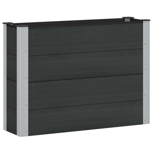 Hochbeet Schwarz 100 X 30 X 72 Cm Vidaxl
