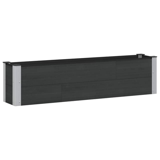 Hochbeet Schwarz 150 X 30 X 36 Cm Vidaxl