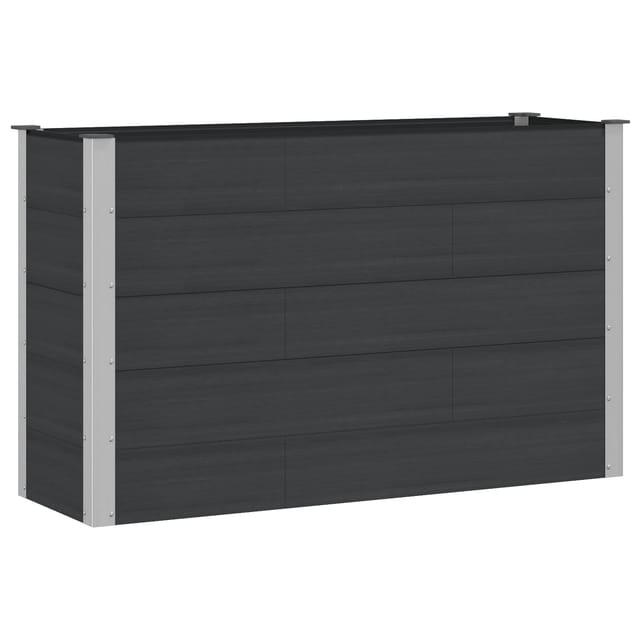 Hochbeet Schwarz 150 X 50 X 91 Cm Vidaxl