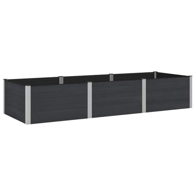 Hochbeet Schwarz 300 X 100 X 54 Cm Vidaxl