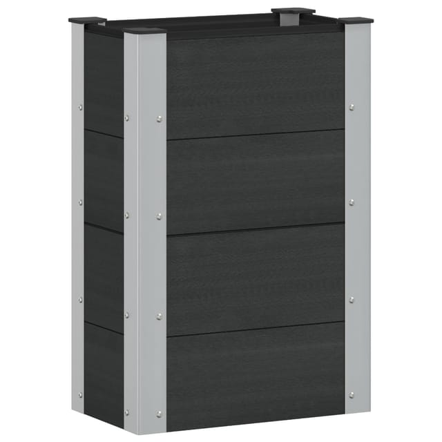 Hochbeet Schwarz 50 X 30 X 72 Cm Vidaxl