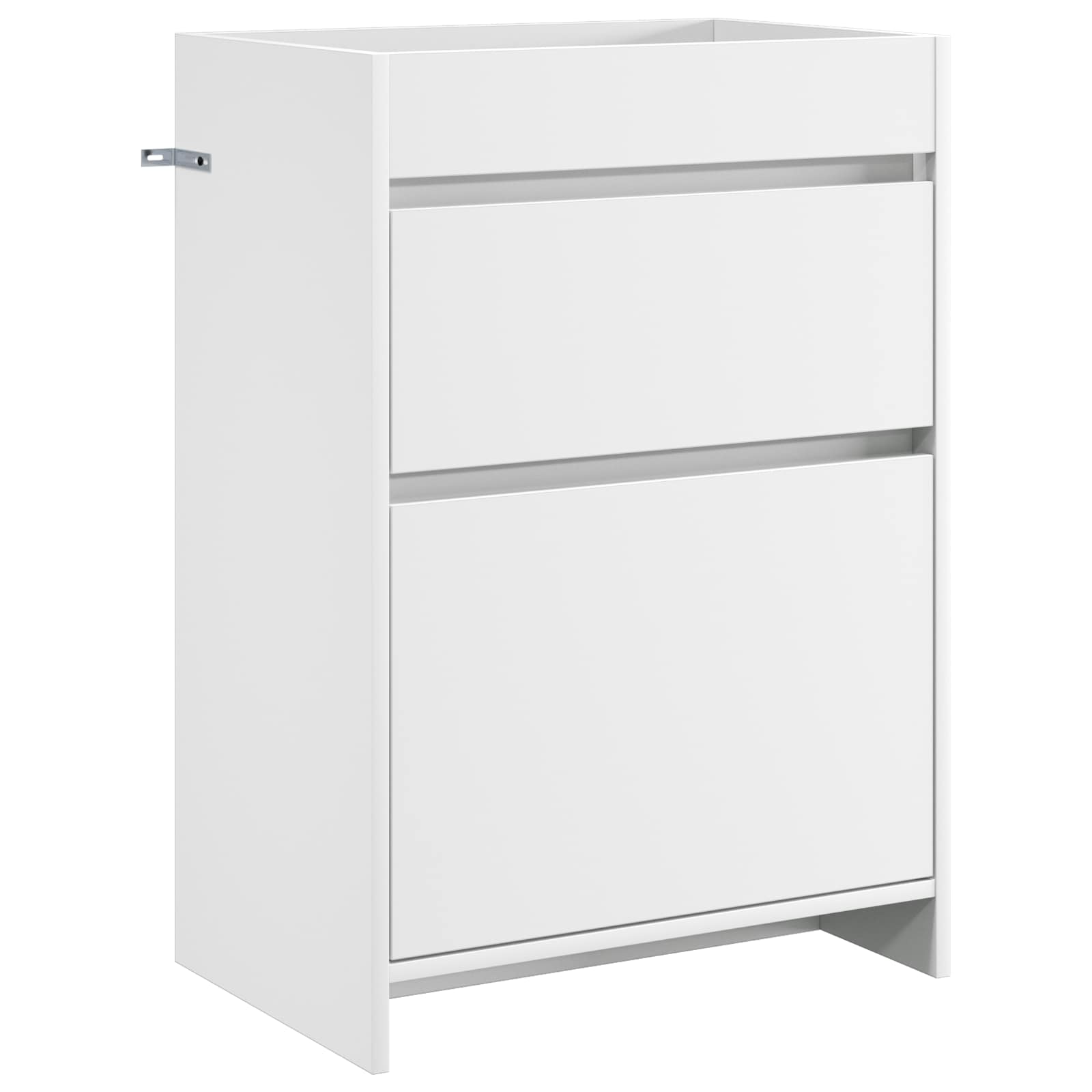 Badunterschrank Weiß 56 X 37,5 X 81 Cm Holzwerkstoff Vidaxl