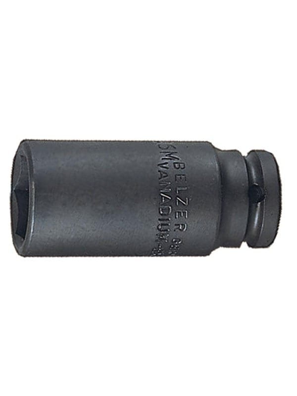 Bahco 1/2 Kraft-steckschlüssel-einsatz, Lang, Sechskant, 19 mm, Phosphatiert
