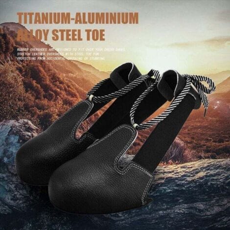 Pair Sicherheitsüberschuhe Mit Stahlkappe Für Damen Und Herren, Rutschfest, Universelle Schutzüberschuhe Für Den Industriellen Einsatz, Größen Eu 36–46