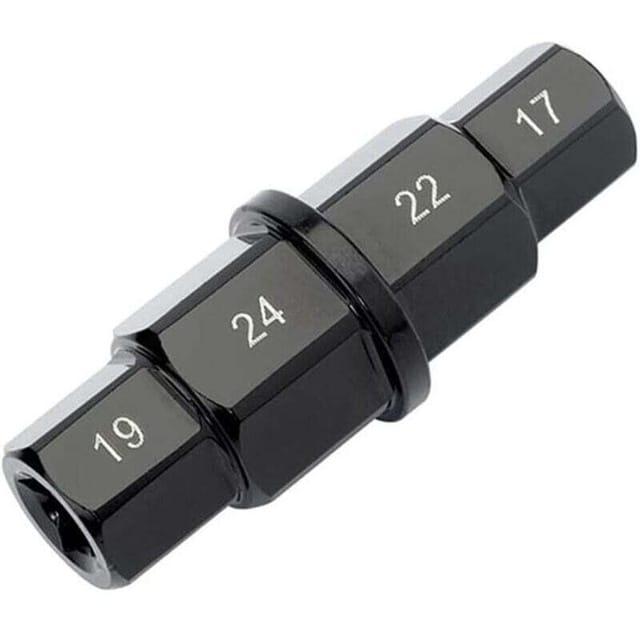 Sechskant-achsenwerkzeug Für Motorräder, 17–24 Mm, Zum Ausbau Des Vorderrads, Steckschlüssel Für Honda, Kawasaki, Suzuki