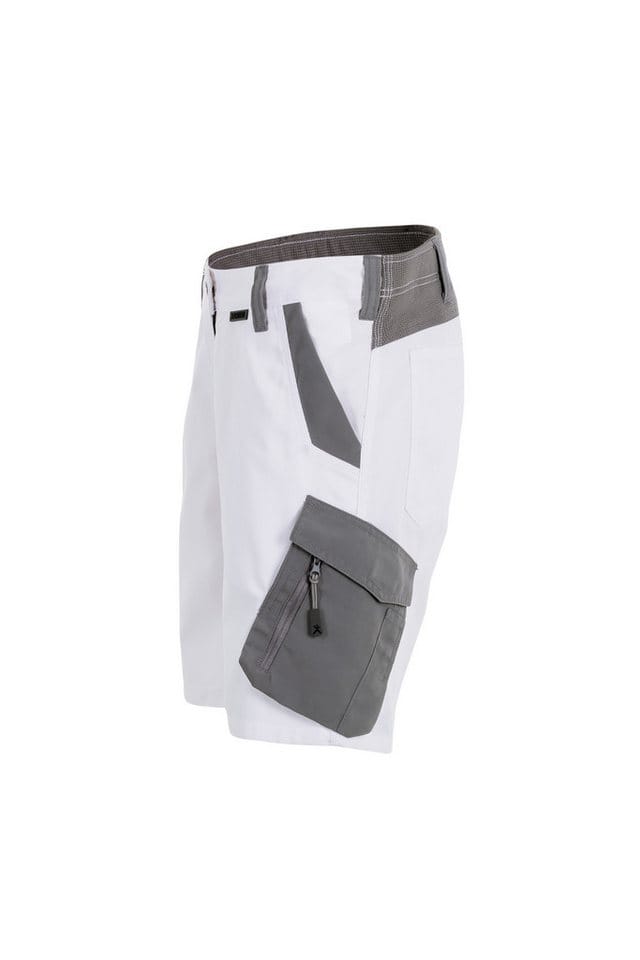 Arbeitshose Herren Shorts Weiß/zink Größe Xxl