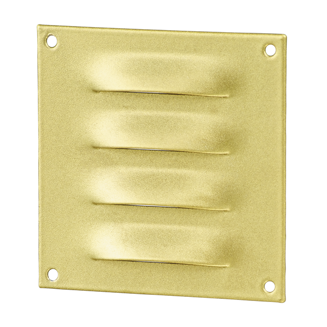 toom Lüftungsgitter Aluminium Ø 70 mm goldfarben