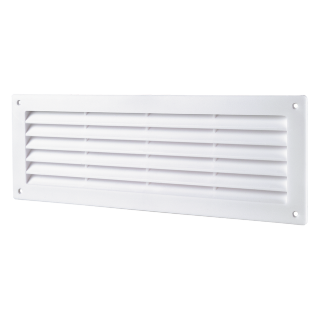 toom Lüftungsgitter 368 x 130 mm weiß
