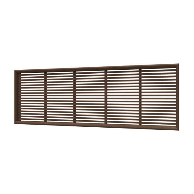 toom Möbelgitter 242 x 64 mm braun, 2-teilig