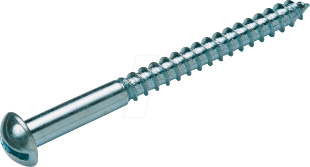 CIMCO 190149 - Holzschraube Halbrundkopf mit Schlitz 3,5x20mm, 200er Pack