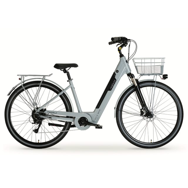 MBM Elektro-Citybike THEMIS 28 Zoll, grau