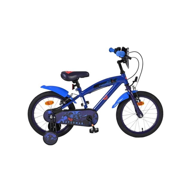 VOLARE Kinderfahrrad Superman 16 Zoll, ohne Rücktrittbremse