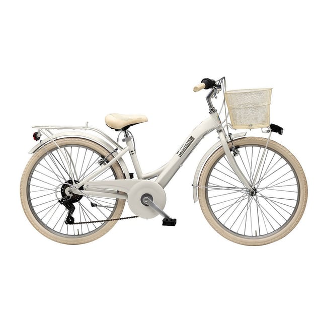 Adriatica Cityfahrrad 24 Zoll PANDA, creme