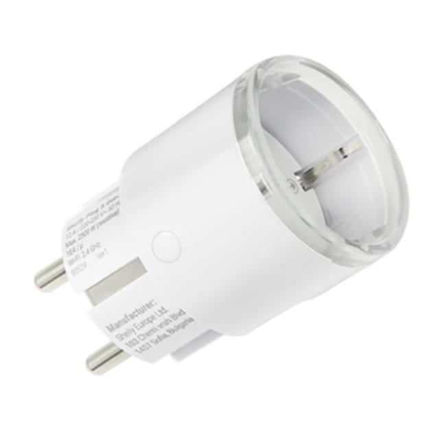 Intelligente Steckdose Schneider Electric Shelly Plug S Mtr Gen3 Weiß 12 A