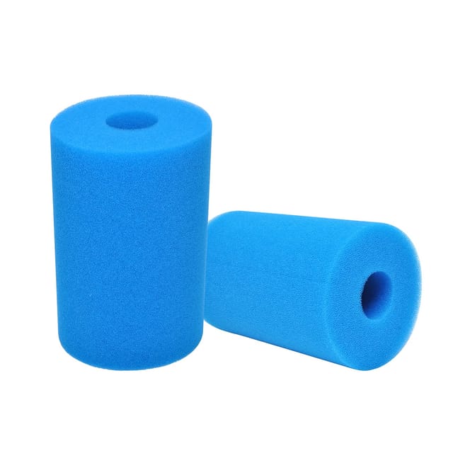 Swess Typ B Waschbarer Poolschwammfilter, Wiederverwendbarer Schaumstofffilter Für Schwimmbecken, Kompatibel Mit In-tex Typ B (2 Stück)