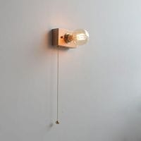 Vintage-wandleuchte Mit Reißverschluss, Warmes Licht, Vintage-industriestil, Landhausstil