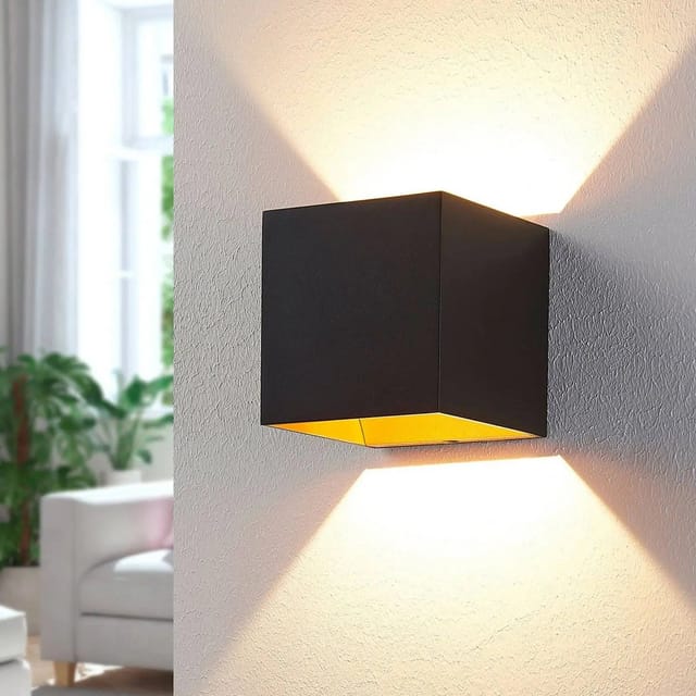 [gebraucht] B-ware Arcchio Wandleuchte Wandlampe Led Lampe Aluminium Schwarz Warmweiß Beleuchtung