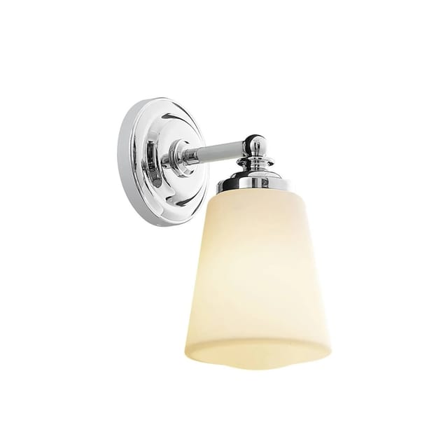 Wandleuchte, Wandlampe Bad 'mahdi' Aus Glas Für Badezimmer Von Arcchio