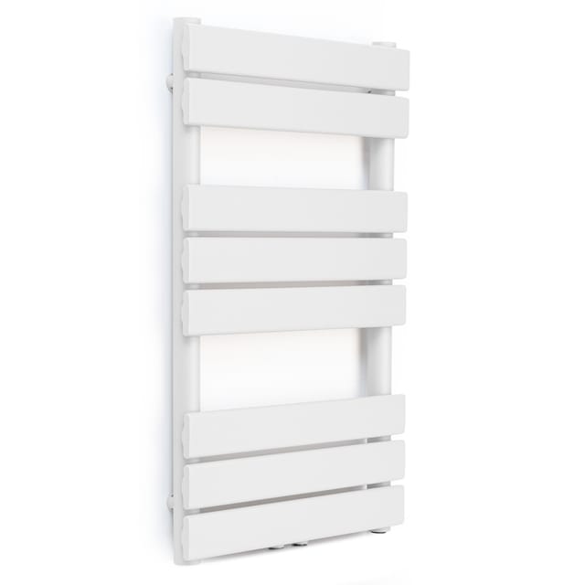 Blumfeldt Badheizkörper, Design Heizkörper Flach, Sparsamer Flachheizkörper Vertikal, Wand-röhrenheizungen, 355 W Vertikal Heizkörper Mit Thermostat, Wandheizkörper Für Badezimmer & Wohnzimmer