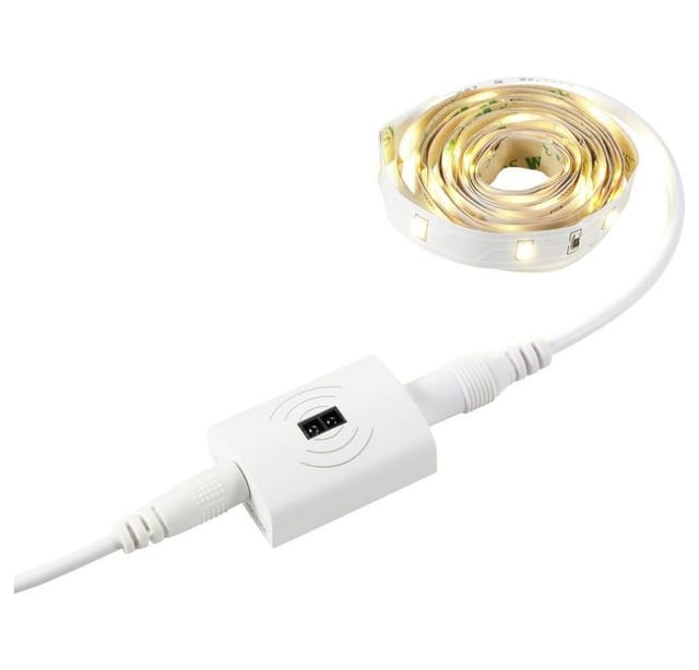 Sygonix Sy-5733220 Led-streifen-komplettset Mit Bewegungsmelder 230 V 1500 Mm Naturweiß 1 St.