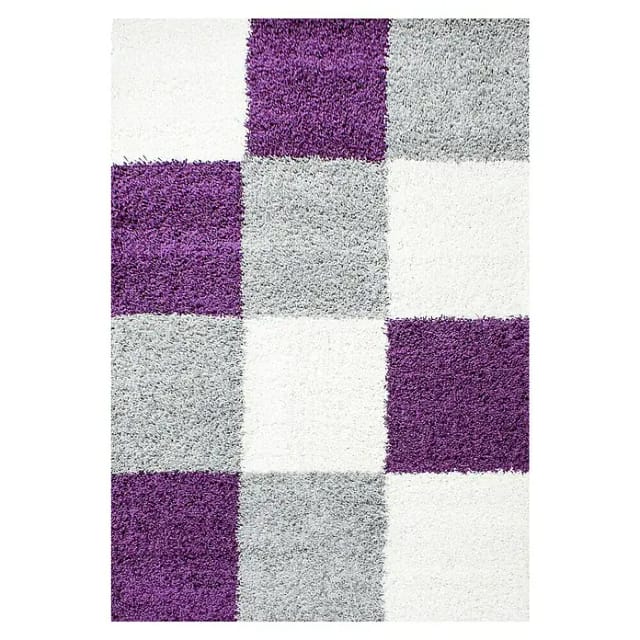 Hochflorteppich Life 1501 (Lila, 110 x 60 cm, 100% Polypropylen)