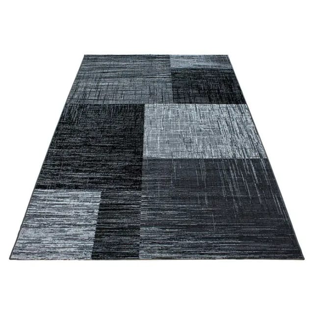 Kurzflorteppich Plus 8001 (Schwarz, 230 x 160 cm, 100% Polypropylen)