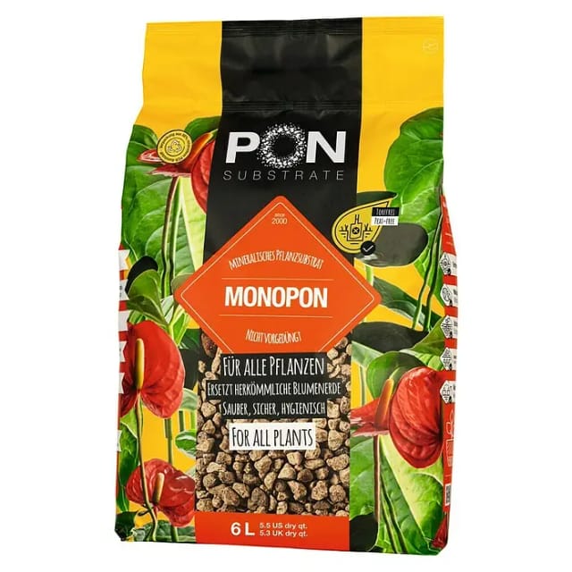 Lechuza Pflanzgranulat Monopon (6 l)