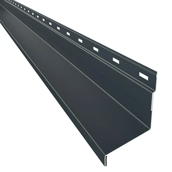 Metdach Anfangsprofil SG (Anthrazit, Länge: 254 cm, Stahl)