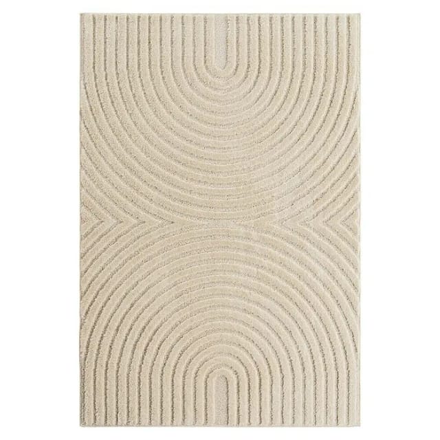 Kurzflorteppich Art 1122 (Creme, 150 x 80 cm, 100 % Polypropylen)