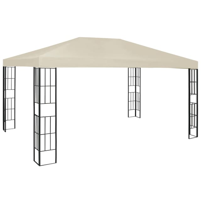 vidaXL Pavillon 3x4 m Creme