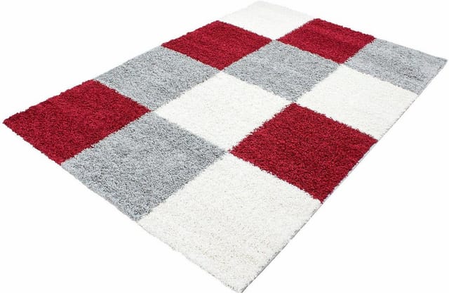 Ayyildiz Hochflorteppich Life 1501 Rot 80 cm x 150 cm