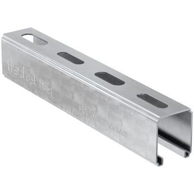Montageschiene verzinkt FLS 37/1.2 - 3m