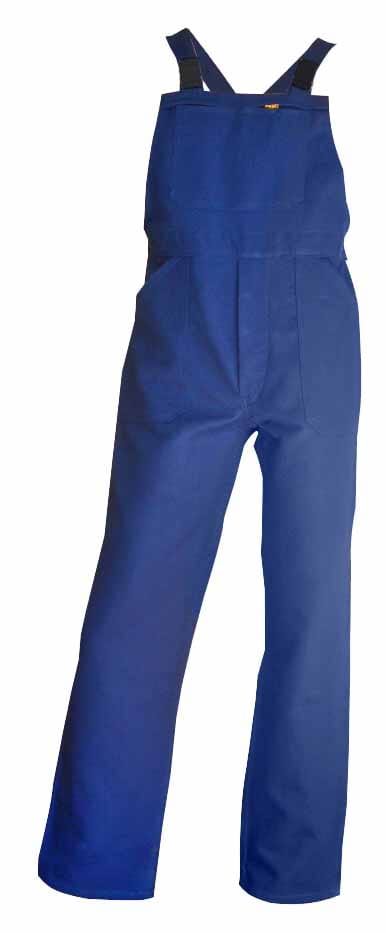 Arbeitslatzhose Mit Trägern Bastaing - Bleu Bugatti Xl - 5