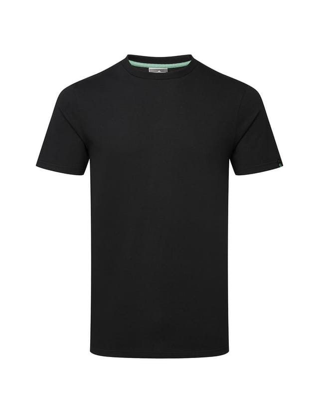 T-shirt Aus Biologisch Abbaubarem, Recycelbarem Bio-baumwolle, Schwarz, Xl