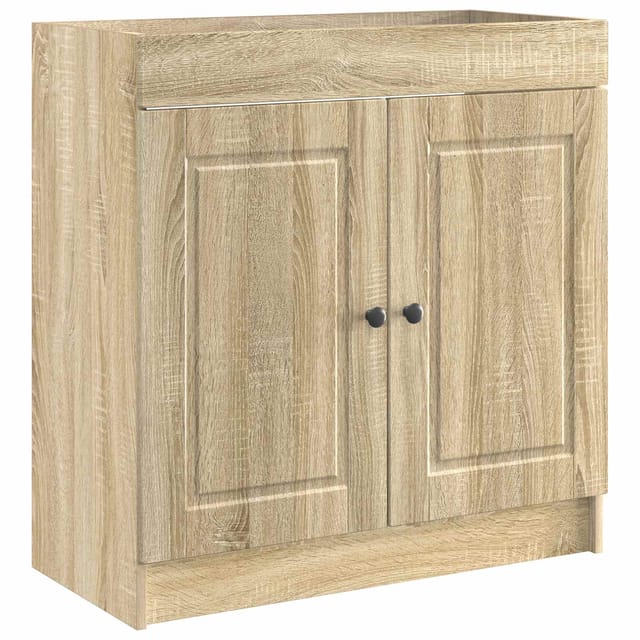Unter Dem Waschbecken Badschrank Sonoma-eiche Vidaxl