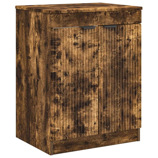 Badezimmerschrank Geräucherte Eiche 54 X 41 X 70 Cm Vidaxl