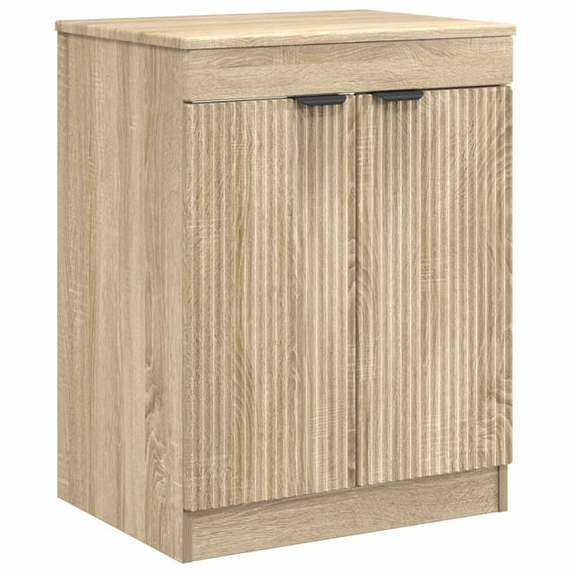 Badezimmerschrank Sonoma-eiche 54 X 41 X 70 Cm Holzwerkstoff Vidaxl