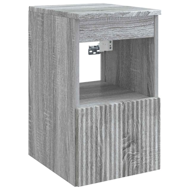 Badezimmerschrank Grau Sonoma 30 X 41 X 50 Cm Holzwerkstoff Vidaxl